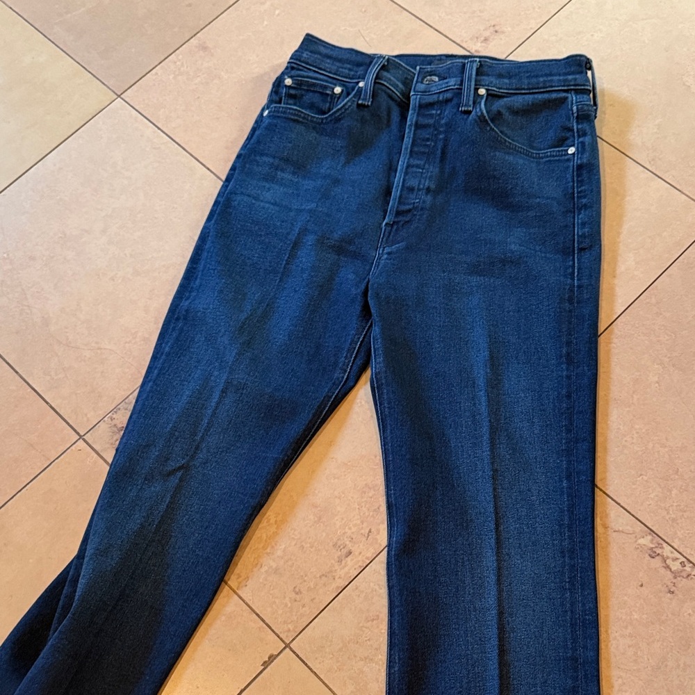 MOTHER Indigo Denim Jeans